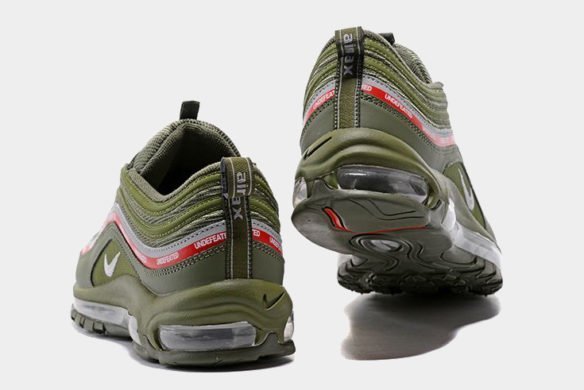 Фото Undefeated x Nike Air Max 97 MoonRock зеленые - 2